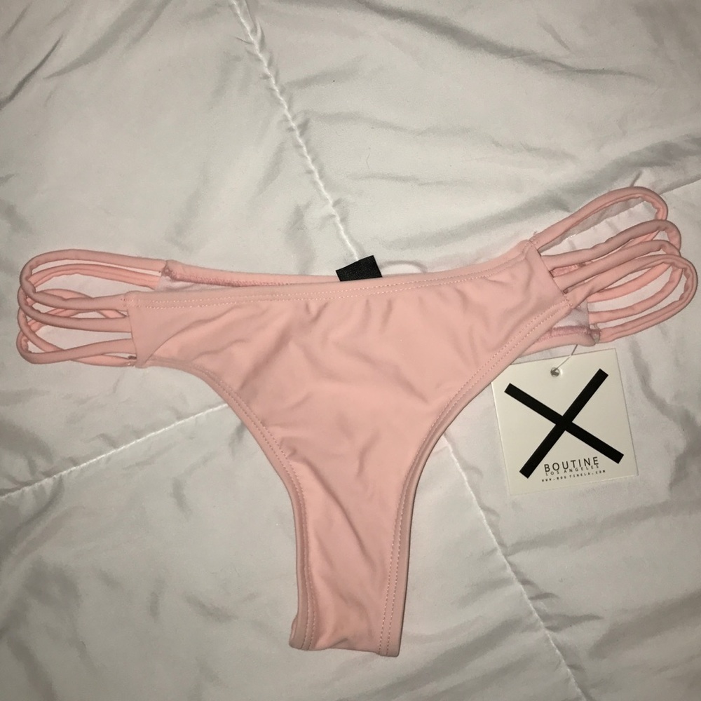 Boutine LA - Dirty Pink Classic Strap Bottom